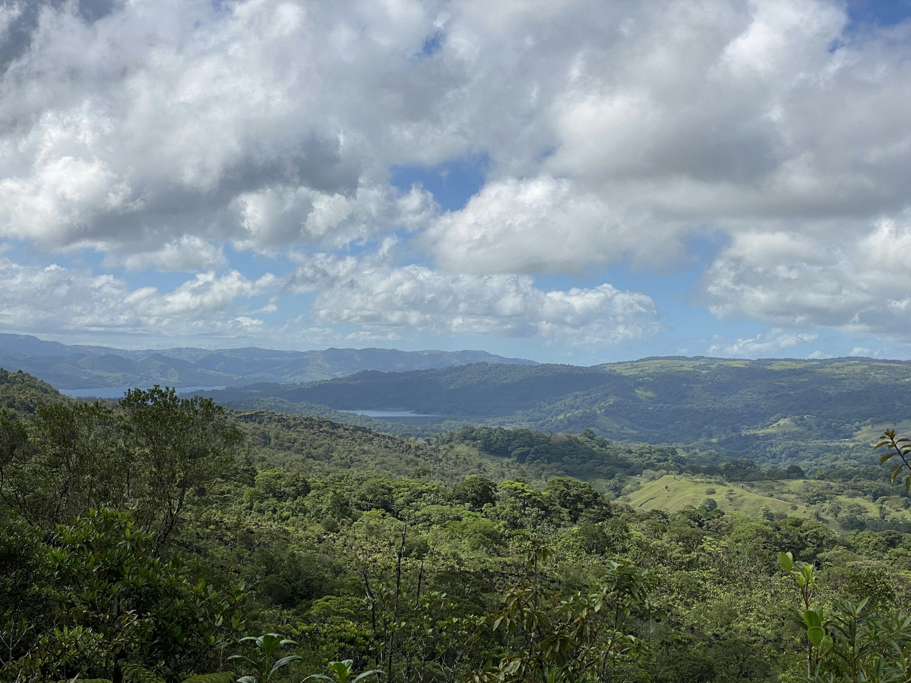El Valle Central visto desde los cerros sobre Escazú